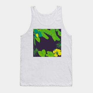 Seamless tropical pattern with banana palms Tank Top